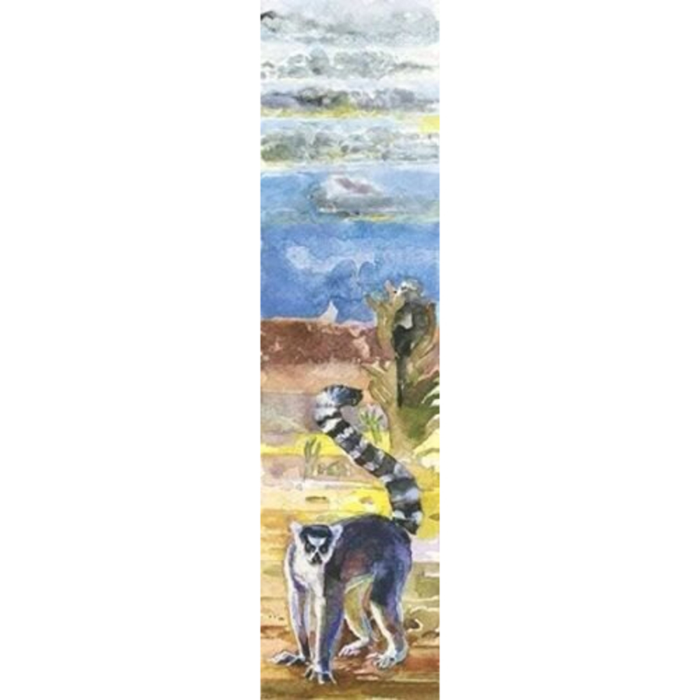 Lemur Conservation Foundation Bookmark Joe Santore Lemur Bookmarks 2013 (4 pack) - Picture 2 of 12